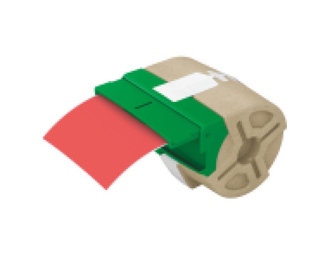 Leitz Icon öntapadós 10/88mm műanyag szalag, piros