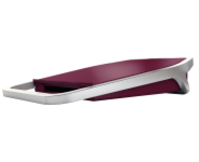 Leitz Style USB töltőállomás 2-portos, gránátvörös