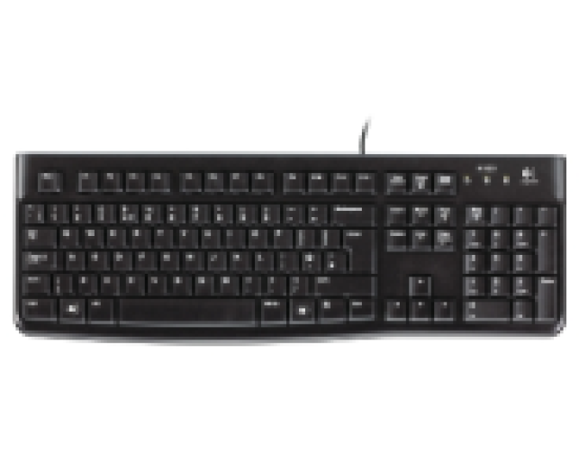 Logitech K120 billentyűzet, fekete