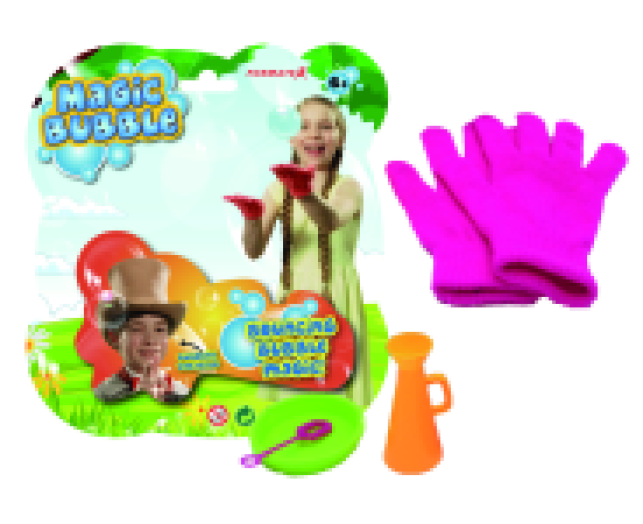 Magic bubble buborékfújó kesztyűvel