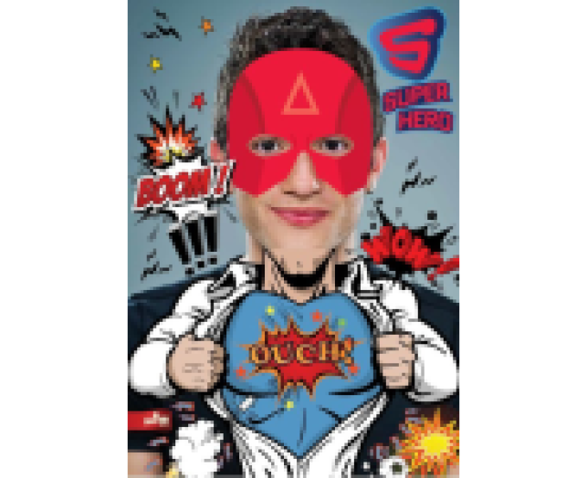 MarMar Superheroes füzet A4 60 lap PP borító