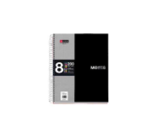 Miquelrius spirálfüzet A/4 8x25lap kockás