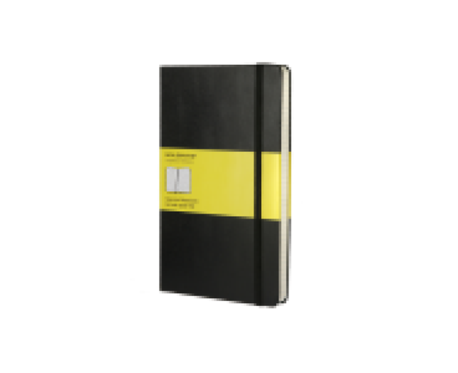 Moleskine jegyzetfüzet Large 240lap sima fekete