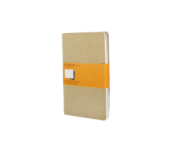 Moleskine jegyzetfüzet Large 64lap barna vonalas 3db/csomag