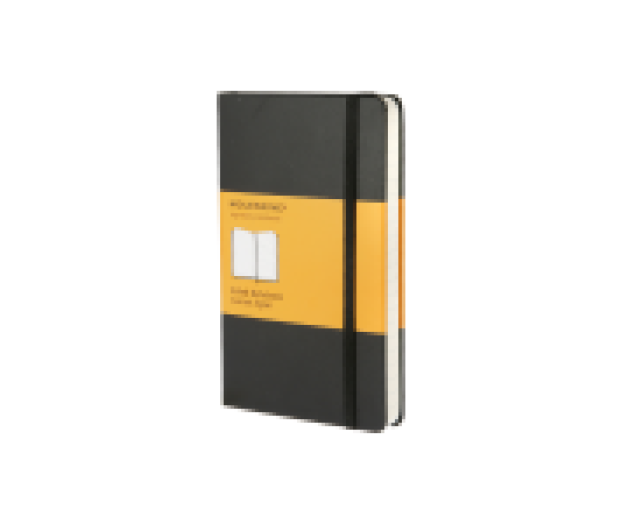 Moleskine jegyzetfüzet Pocket 192lap vonalas fekete