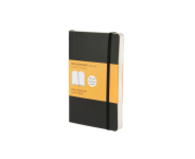 Moleskine jegyzetfüzet Pocket 192lap vonalas fekete