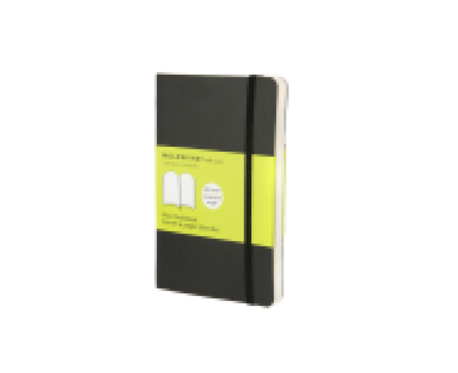 Moleskine jegyzetfüzet Pocket 192lap vonalas fekete