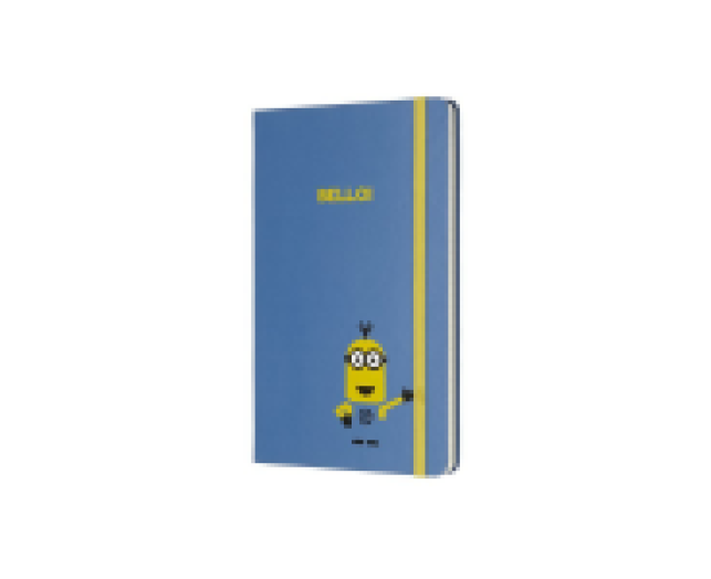 Moleskine notesz von. Pocket Minions kék
