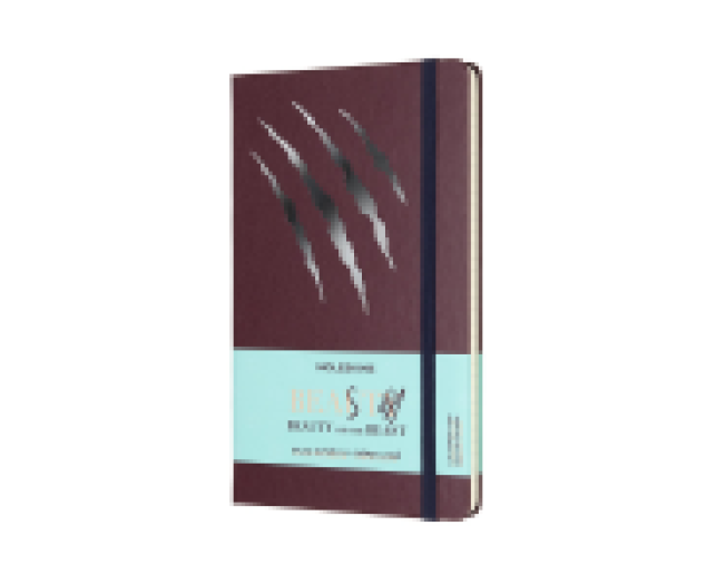 Moleskine notesz vonalas Large Beauty & Best barna