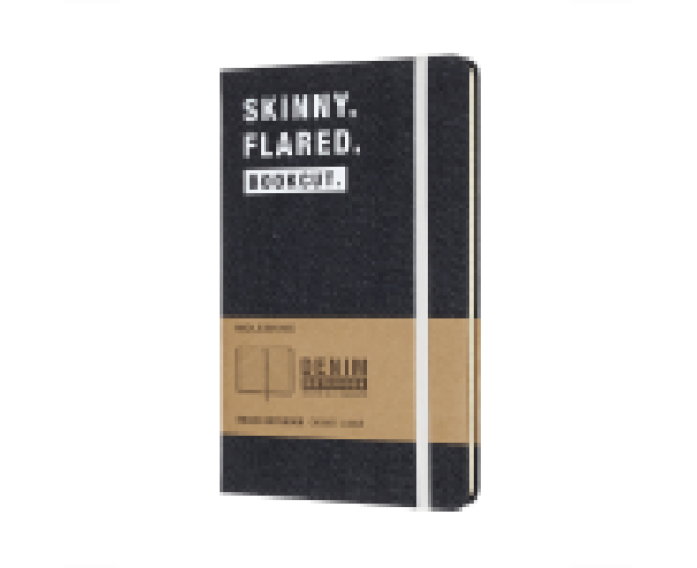 Moleskine notesz vonalas Large Denim Skinny