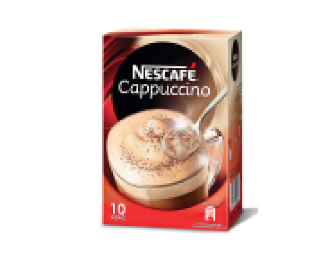 Nescafé Cappuccino 10x13g édes