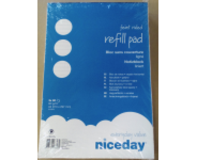 Niceday perforált jegyzettömb