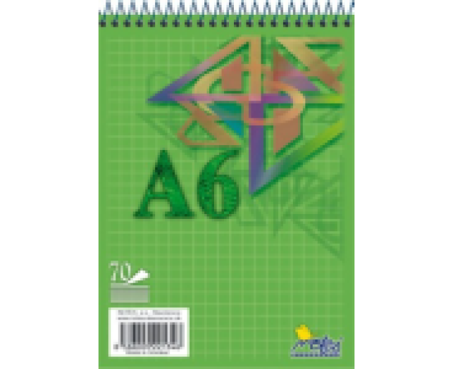 Notes spirálozottjegyzettömb A6