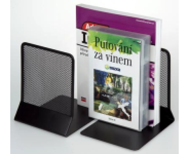 Office Depot fémhálós könyvtámasz fekete 2 db/cs
