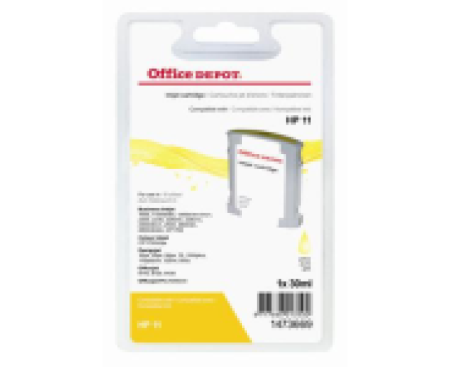 Office Depot HP C4838A/11 kompatibilis patron, sárga