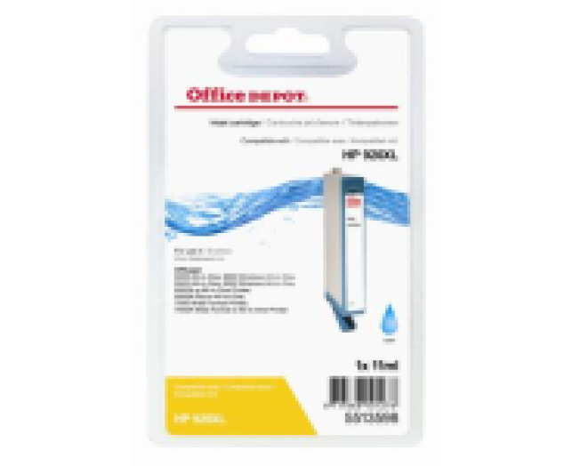 Office Depot HP CD972AE/920XL kompatibilis patron, cián