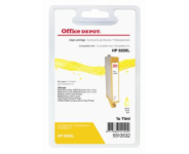 Office Depot HP CD974AE/920XL kompatibilis patron, sárga