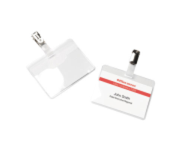 Office Depot klippes névkitűző 90x60 mm