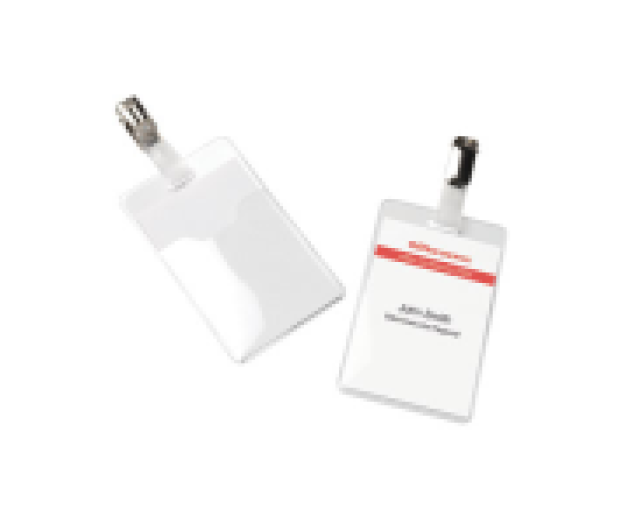 Office Depot klippes névkitűző 90x60 mm