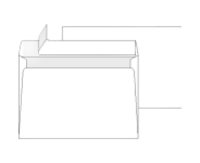 Office Depot LC4 szilikonos bélésnyomott boríték