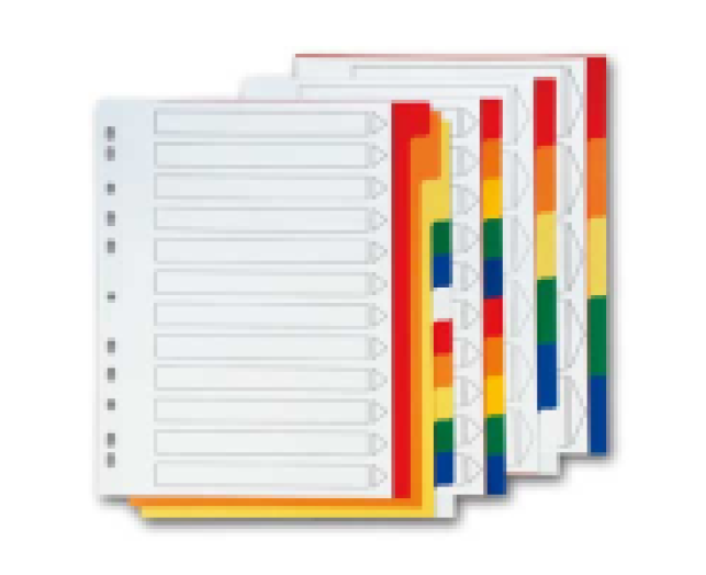 Office Depot műanyag elválasztólap A4