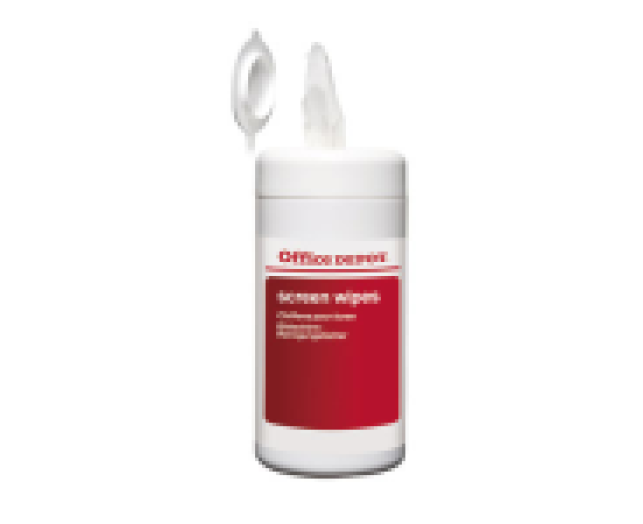 Office Depot nedves tisztítókendő üveg felületre,