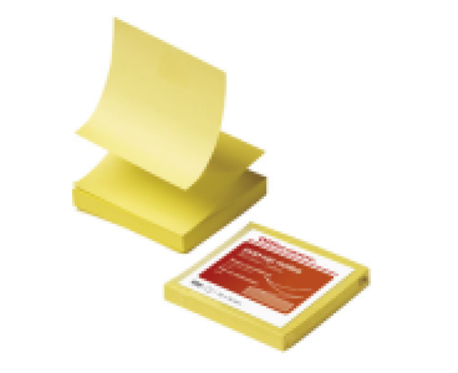 Office Depot öntapadó neon Z-tömb 76x76 mm