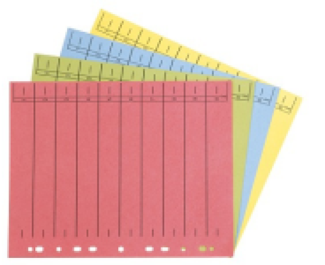 Office Depot színes elválasztólap A4