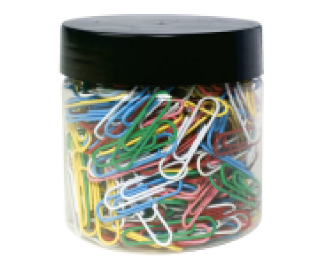 Office Depot színes gemkapocs tartóval 500 db/cs