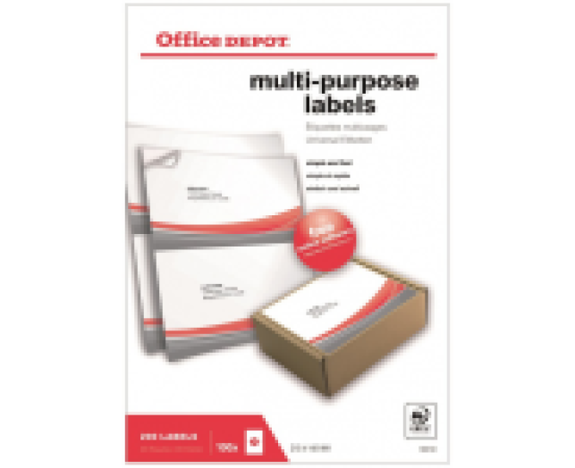 Office Depot univerzális etikett