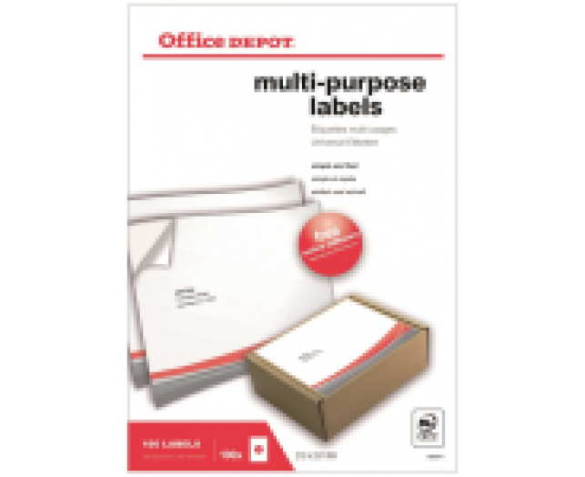 Office Depot univerzális etikett