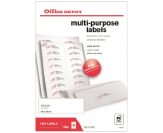 Office Depot univerzális etikett