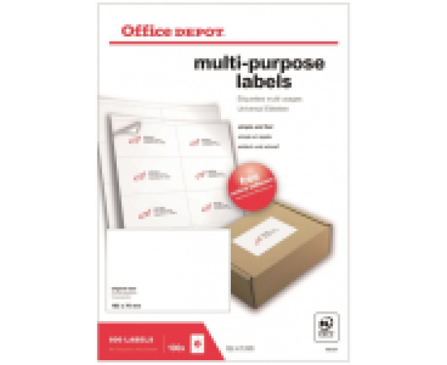 Office Depot univerzális etikett