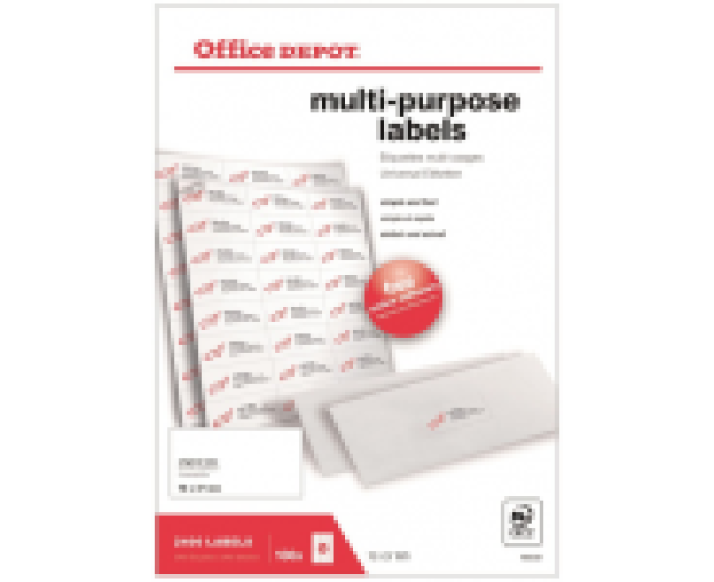 Office Depot univerzális etikett