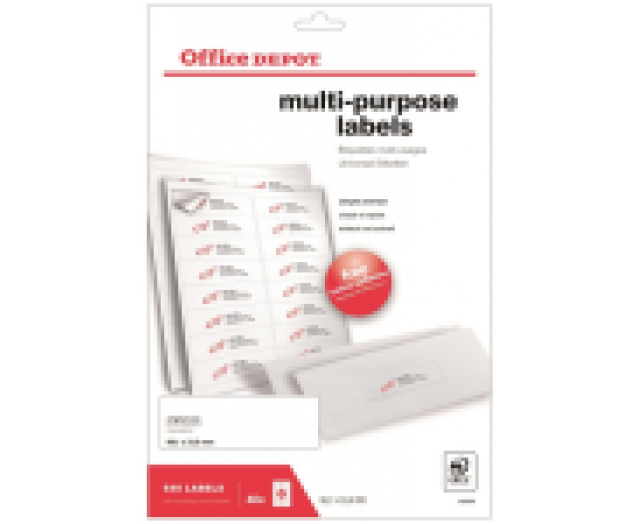 Office Depot univerzális etikett