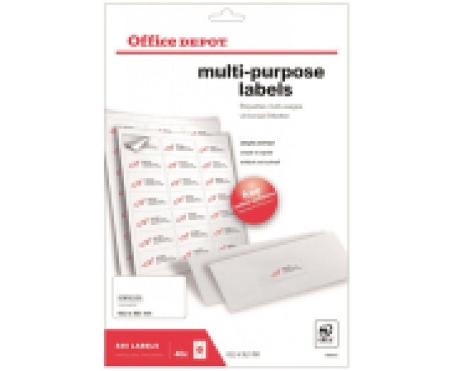 Office Depot univerzális etikett