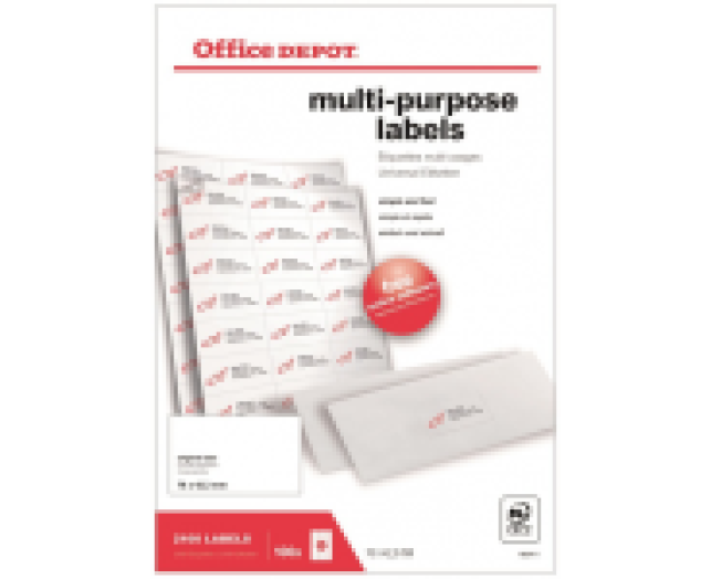 Office Depot univerzális etikett