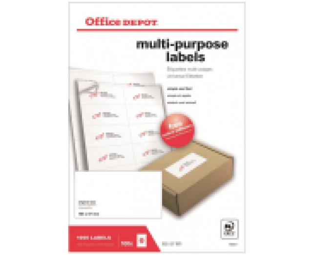 Office Depot univerzális etikett