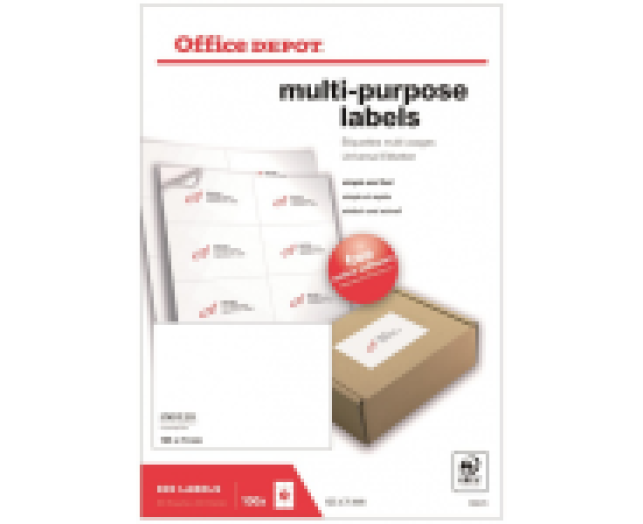 Office Depot univerzális etikett