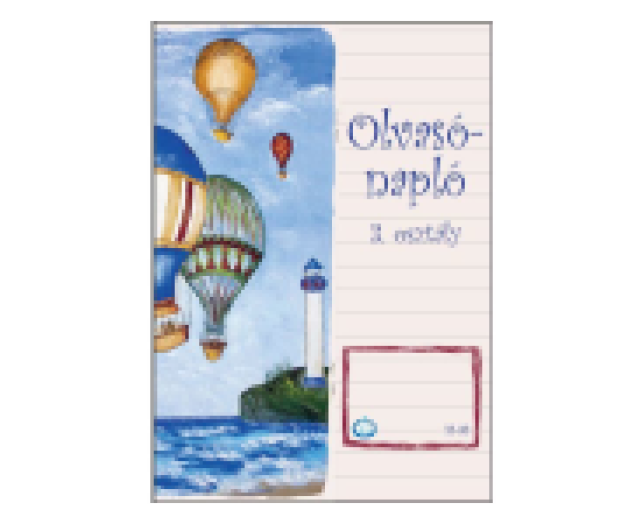 Olvasónapló füzet A5 12-32 3.osztály