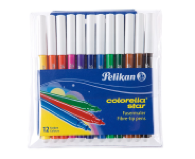 Pelikan Colorella rostirón 12 szín
