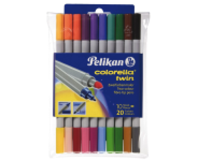 Pelikan Colorella Twin dupla rostirón 20szín