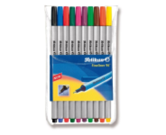 Pelikan tűfilc készlet 10 színű