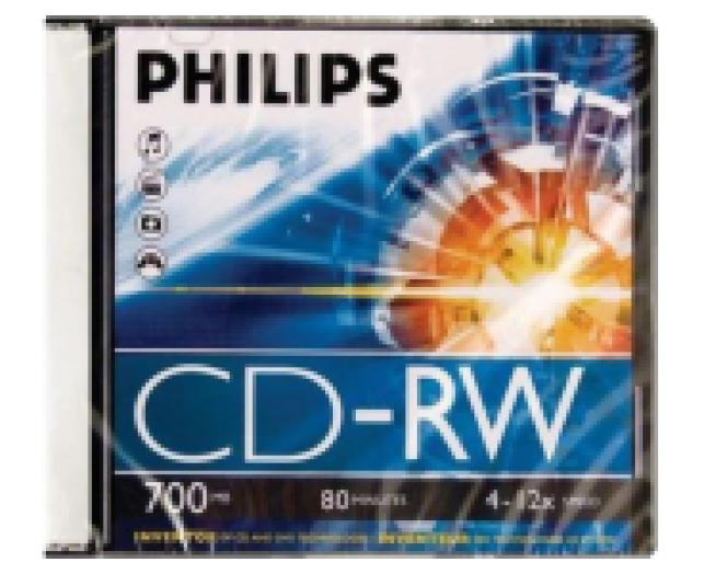 Philips CD-RW80 12x újraírható