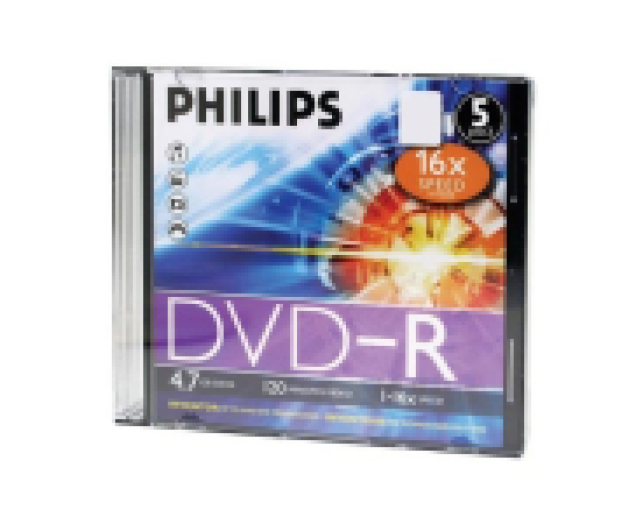 Philips DVD-R slim 16x írható DVD