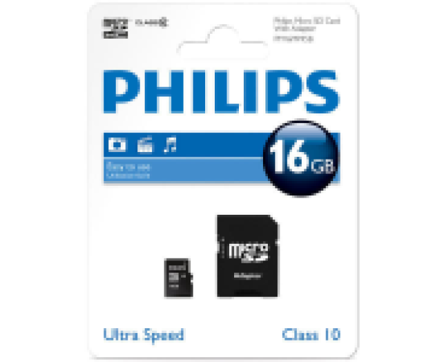 Philips MicroSDHC Cl10 16 GB
