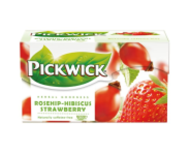 Pickwick csipkebogyó eper tea 20x2.5 g