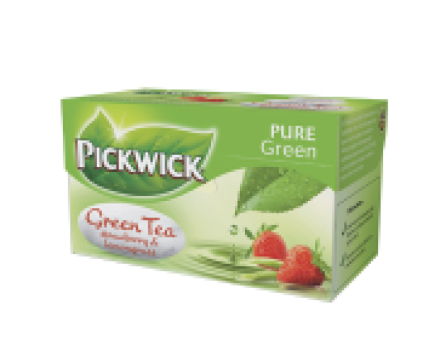 Pickwick zöld tea eper és