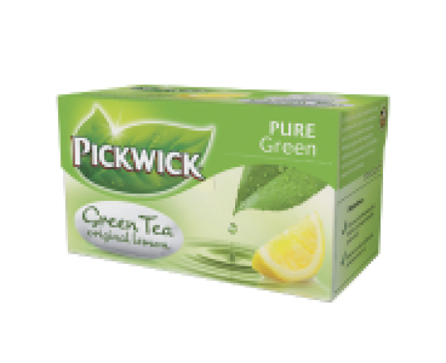 Pickwick zöldtea citromos