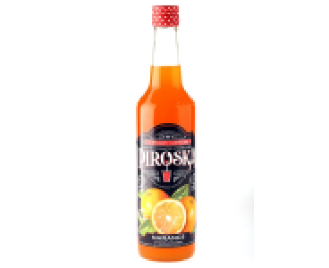 Piroska gyümölcsszörp narancs rostos 0,7 l